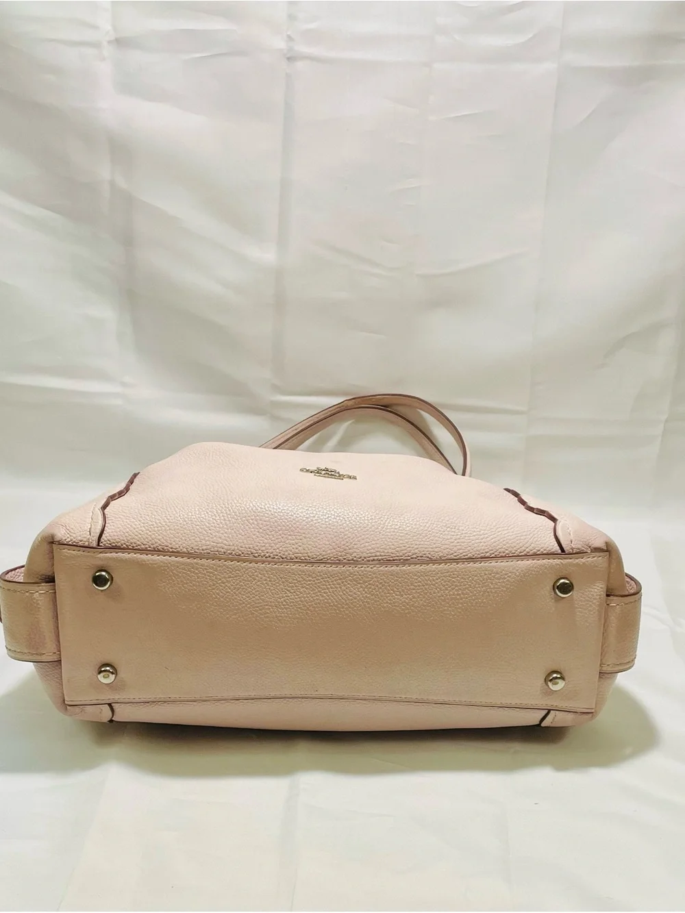 Coach Edie 31 Shoulder Bag with Scalloped Detail & Metal Hangtag